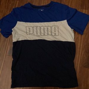 Striped Puma shirt